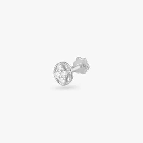 Bloom Cluster Diamond Nose Pin