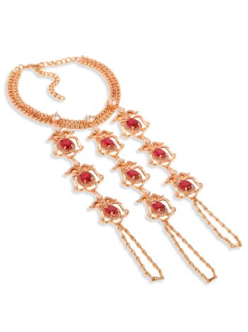 Fuchsia Grace Fall Hand Harness