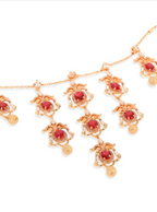 Fuchsia Fall Head Chain