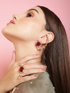 Ovate Veins Crawler Earring