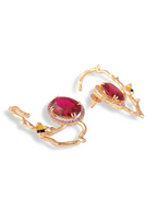 Ovate Veins Crawler Earring